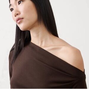 Banana Republic Brown Long Sleeve Top